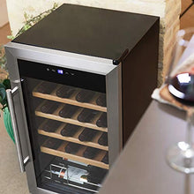 Cecotec Cantinetta GrandSommelier 24000 inox Compressor. 24 bottiglie, compressore, alte prestazioni, temperatura regolabile, classe di efficienza energetica B.
