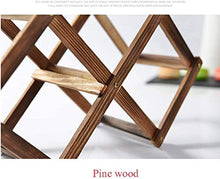 HZWLF Scaffali Portabottiglie in Legno Ornamenti Decorazioni per cucine Soggiorno Elegante e Pratico Stoccaggio Natale