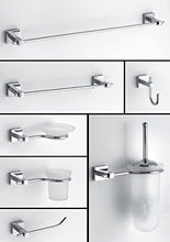 Europrimo Accessori per Bagno Moderno Ottone Cromato portarotolo portasciugamani portaspazzolino portasapone