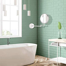 OOCO Bagno Rasatura Specchio Rotante Specchio Bagno Trucco dello Specchio Pieghevole Creativo Cosmetic Mirror Bidirezionale Specchio Ingranditore,C