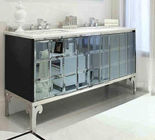 B08 Lavabo Doppio lavabo Design in Marmo vanità 54,5x81,7x165,3