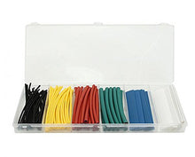 SaySure - 100PCS Colorful 2:1 Heat Shrink Tube 6 Colors 6 Sizes Tubing