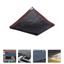 BYGZZ Tenda a Vela Tende da Sole Vela Ombreggiante Tenda a Vela Rettangolare Impermeabile Sun Shade Sail Frangivista e Telo Frangivento per Balconi(4x4m/13.12x13.12ft)
