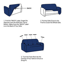 Lirex Copridivano Elasticizzato, 1 Pezzo Jacquard Tinta Unita Copridivano Elastico 3 Posti, Morbido Copridivani Copri Divano Sofa Cover Salvadivano 3 Posti per Divano, Lavabile in Lavatrice
