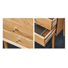 Governo del cassetto di legno solido del comodino del comodino del comodino con la forte capacità di cuscinetto per la camera