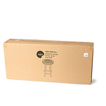 Balvi Sgabello Cookie Colore Nero/Bianco seggiolino Pieghevole a Forma di Cookie Altezza 50cm Metallo
