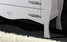 Europrimo Mobile da Bagno con lavabo e Specchio Noemi 95 per Arredo Bagno Bianco Classico Composizione Set
