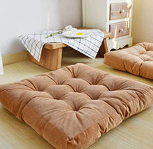 LIUDADA Cuscino per sedia, quadrato, cuscino per sedia, cuscino per sedia, cuscino per sala da pranzo, giardino, casa, ufficio, 55 × 55 cm (verde)