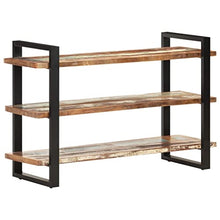vidaXL Credenza con 3 Ripiani 120x40x75 cm in Massello di Recupero