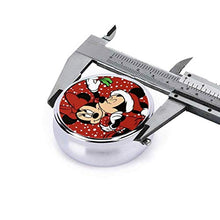 Inverno Topolino e Minnie, scatola portapillole portatile organizer porta medicinali a tre scomparti
