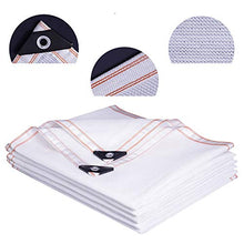 Bianco Esterna dello Schermo di Sun Canopy Copertina, 75% Panno per Protezione UV con Occhielli, Ottimo per Giardino sul Prato, Leggero (Size : 4X8m)