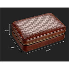 YUTRD ZCJUX Desktop Desktop Cigar Box - Fatto a Mano in Pelle Resistente all'Uso e sigillato Portatile Cigar Box