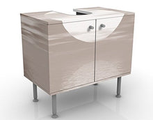 Apalis Design Vanity Sunrise 60x55x35cm, piccolo, 60cm di larghezza, regolabile, lavabo, mobiletto da bagno, mobile di base, bagno, stretto, piatto