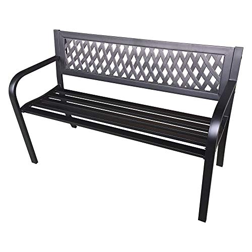 PANCHINA Struttura in acciaio CM. 119 X 50 X H.75 - NERA