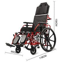 Carrozzine Semoventi, Trasportabili da Viaggio Schienale Alto Semovente, in Lega di Alluminio Pieghevole con Schienale Rimovibile Pneumatico Non Pneumatico Pedali Regolabili Disabilitati/El A