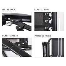 WUTONG Poltrona ergonomica dal Design ergonomico Rivetto Solido più Solido più Leggero Pieghevole Occupa Poco Spazio all'aperto