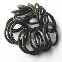 Holibanna 40Pcs di Gomma O- Ring NBR Elastico Universale Resistente al Calore Anello di Tenuta Anelli di Tenuta per I Raccordi Macchina Orologio Nero