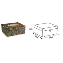 Liang Yu Sigari Humidor - Cigar Humidor Sigaro Scatola di sigari in Legno massello da 50 Pezzi Dimensioni: 30x24x12 cm Cedro Spagnolo Contenitore di immagazzinaggio