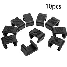 Clip Outdoor Furniture Patio Wicker clip di plastica Divano Connect Clamps per sedie mobili da giardino del sofà 10PCS 5.25CM