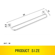 Asciugamani, Doccia, Bagno Doppio Asciugamano, Portasciugamani A Parete Non Perforato Rack Per Il Bagno, Può Essere Utilizzato in Cucina E Bagno