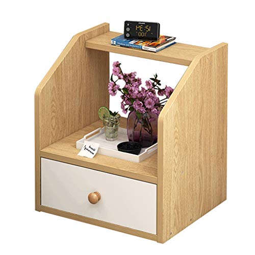 Comodini Decorazione Assemblea Household Addensare Soggiorno Bagno di pompaggio Singola da Terra Corridoio Camera Multifunzione Studio Locker MUMUJIN (Color : Wood)