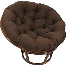 eewopjkj Cuscino Grande Rotondo per Sedia Cuscino per Sedia a Dondolo Addensato per Esterno Cuscino per Cesto Appeso in Vimini in Rattan Cuscino di Ricambio per Nido (Non Inclusa la Sedia) Curry s