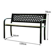 Panchina Da Giardino Panchine In Metallo Per Esterni Con Schienale, Sedia In Ghisa Con Struttura In Acciaio Per Patio, Giardino, Veranda, Percorso, Cortile, Decorazione Del Prato, Mobili Da Ponte