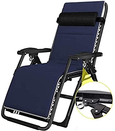 Lettino prendisole Zero Gravity, Lettini prendisole reclinabili Sedie a sdraio Lettini prendisole / Pieghevoli Comfort Sling Chair Reclinabile Zero Gravity con poggiatesta Campeggio esterno Spiaggia d