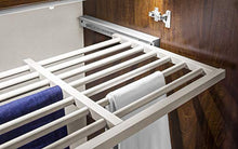 Dafne Italian Design Armadio a 5 Ante battenti. Effetto Noce (cm. 238 x 55 x 251h)