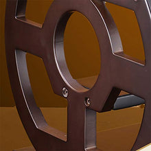 HOG Portabottiglie in Legno, Materiale Naturale, Aspetto Liscio, Semplice, Bello e Robusto, Design Pratico, Sicuro, nessun Odore Particolare,