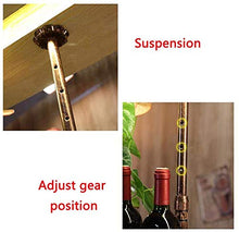 LLT Wine Rack, Della Novità Della Decorazione Della Parete Rack, Wine Rack Mensola Di Vetro a Soffitto Attaccatura Del Supporto Di Vino Solido Legno per il Vino in Vetro Metallo Rack Calice Mensola D