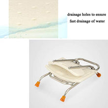 HYYDP Bagno Sgabello Sgabelli da Doccia/Vasca Pieghevoli Seduta da Doccia in Acciaio Inox Sedia Be Applicable Compatible for disabili con Funzione ricurva Tappetini Antiscivolo Pieghevoli Be Applica