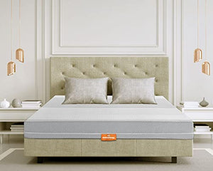 Marcapiuma Materasso Matrimoniale Memory 160x220 cm alto 18 cm Prince lato medio H2 Ortopedico Dispositivo Medico Rivestimento Sfoderabile Antiacaro Antibatterico Made in Italy