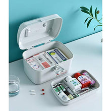 WYH Chiaro Medicine Chest Domestica Medicina di Sicurezza, Famiglia Loaded Piccola Serie Completa di Piedi Medicina Medicina Box Ragionevole