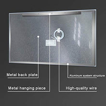 Specchio luminoso a LED con lampadina specchio per il trucco specchio per camera da letto specchio a parete 1000 × 600mm specchio per la casa barbiere specchio per il trucco specchio per il bagno