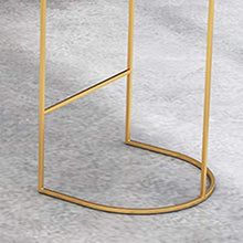 Sgabello bar, sgabello alto schienale, poltrona lounge balcone casa, con schienale e poggiapiedi, cuscino in spugna, seduta comoda/D / 75 centimetri