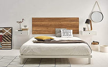 Hogar24 - Testiera in legno massiccio naturale con finitura cerata, dimensioni: 155 x 60 x 2 cm