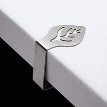 fansheng - 4 mollette da tavolo regolabili in acciaio INOX, per tavolo da picnic, casa, all'aperto, interni e matrimoni