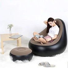 Sofá Perezoso de Asiento en El Piso Portable Creativo PVC Gonfiabile Veloce Cascante Cuscino del Divano Sedia Pigra del Sonno Letto Casa Mobili da Giardino