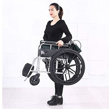 Sedie A Rotelle Semoventi, Portatili, da Viaggio, Leggere, da 22 Pollici, Portatili, in Lega di Alluminio, Multifunzione, Pieghevoli, Scooter, Pedali Pieghevoli, Adatti per Anziani E Disabili.