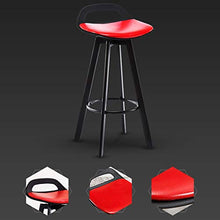 Barstool-S SZQ-Sgabelli da Bar Legno sgabelli da Bar, Impermeabile Anti-ruggine Dining Chair Kitchen Restaurant Alto Piedi Schienale Sgabello Altezza: 60cm / 72cm / 83CM Sedia da Bar