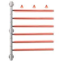 JUNPE Scaldasalviette Termoarredo Bagno A Bandiera Intelligente Portasciugamani Accessori Bagno in Acciaio Inox Rack Radiatore Staffa Hardware for Il Bagno di Tovagliolo Elettrica Bar