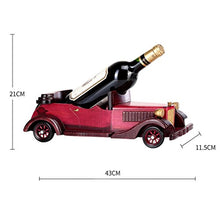 Lxlxq Creativo Multifunzionale retrò Classico Stile Auto Vino cremagliera Decorazione della casa