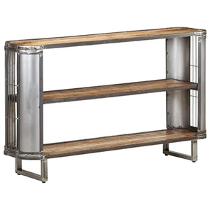 vidaXL Credenza 120x30x73 cm in Legno Massello di Mango