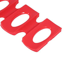 Portabottiglie da frigo, Portabottiglie in silicone rosso Birra Portabottiglie Portabottiglie Stuoia Impilabile Utensili da cucina Utensili da cucina