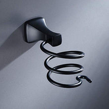 AGGF Mensola per Bagno Porta asciugacapelli Mensola per Bagno Nera Accessori per Bagno Accessori per Bagno