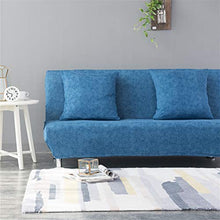 Copridivano senza braccioli, rivestimento in tessuto elasticizzato elastico antiscivolo e coprisedile, divano letto pieghevole Dimensioni: 160-190 cm