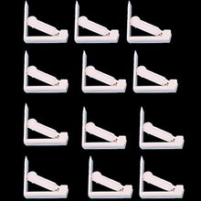 Glield – Set di 12 PLASTICA clip per tavolo tovaglia Pinze a tovaglia bdj08