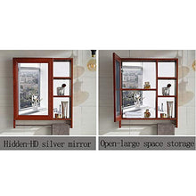 BXSZVOK Armadietto a Specchio, Armadio con ripiano a Specchio con Cintura in Alluminio Space, divisori Multipli
