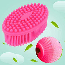zaizai Spazzola sensoriale in Silicone per Bambini Baby Body Massage Spazzola per Doccia in Silicone per Capelli